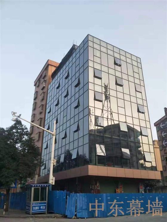 玻璃幕墻立面 玻璃幕墻立面